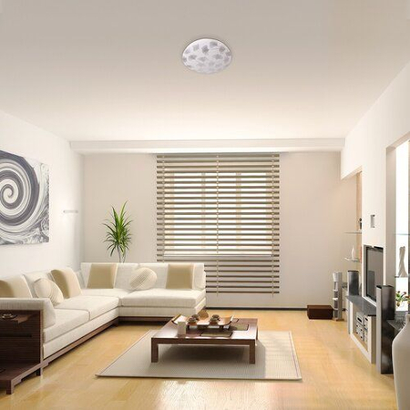 Lampa sufitowa Rabalux Benita 3076 biały wzorzysty