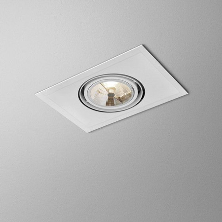 Lampa wpuszczana AQForm Sleek 111 x 1 Recessed Biały Struktura