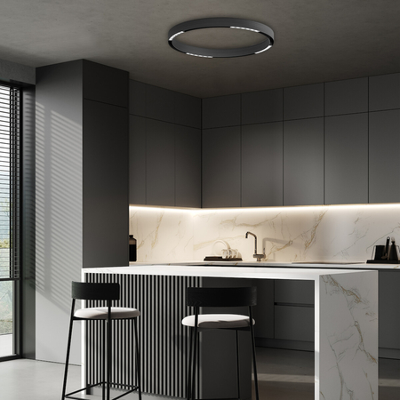 Milagro ROUND MAGNETIC TRACK 6W 4000K do śr. 900mm ML8692 CZARNY