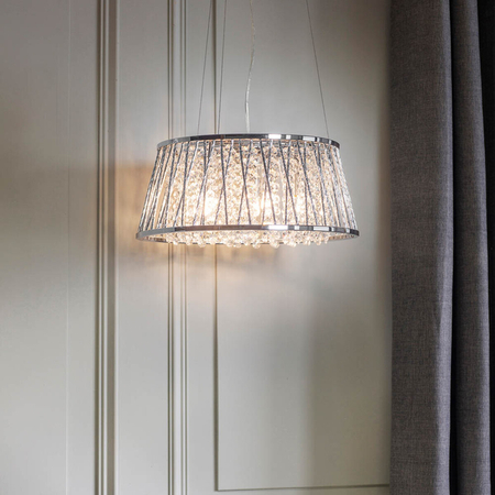 Endon Lighting Lampa wisząca 76694 chrom