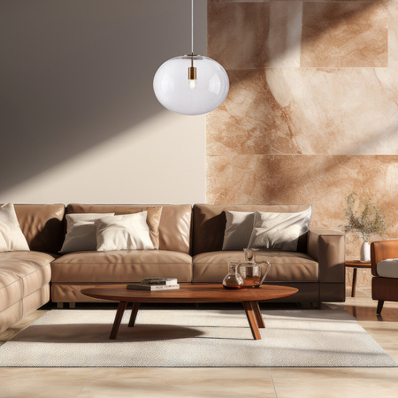 Milagro Lampa wisząca CAMPANIA 1xE27 ML0343 ZŁOTY