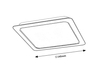 Lampa sufitowa Rabalux Shaun 2683 czarny