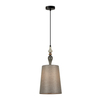 Lampa wisząca Italux Nerom PND-22374C-BK Czarny mat