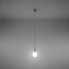 Sollux Lighting Lampa wisząca DIEGO 1 biała SL.0569