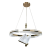 Light Prestige Lampa wisząca Marissa Cristal złota LED CCT LP-2515/1P Cristal GD