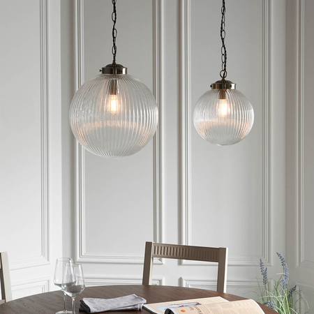 Endon Lighting Lampa wisząca 71123 mosiądz