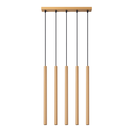 Sollux Lighting Lampa wisząca PASTELO 5L złota SL.1173
