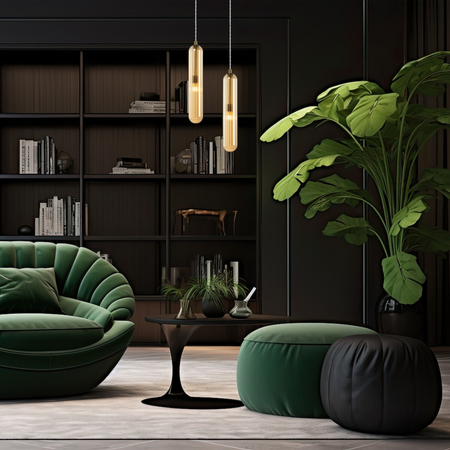 Milagro Lampa wisząca PAX GOLD 1xG9 ML0338 ZŁOTY