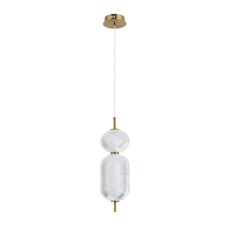 Lampa wisząca Italux Corado PND-81438-1C-GD Złoty