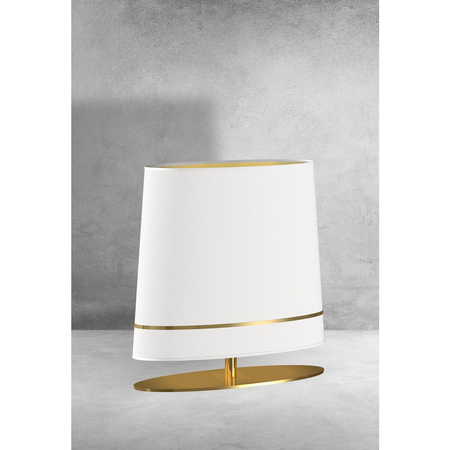 Milagro Lampa Stojąca BOOTES 1xE27 MZ5029 Biel / Złoto