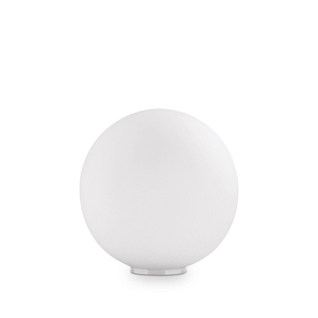 Lampa stołowa Ideal Lux 009131 Mapa Bianco TL1 D30 