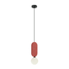 Lampa wisząca Italux PND-59815-1-RED Czerwony
