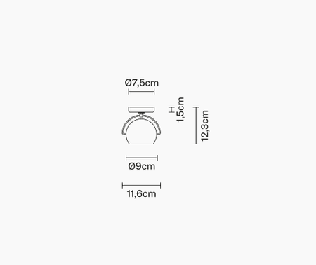Kinkiet Fabbian D57G1300 Beluga Colour Transparent