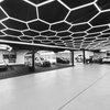 Lampa LED Hexagon Blaupunkt 79W geometryczny panel sufitowy led 4000K CRI90 w kształcie plastra miodu