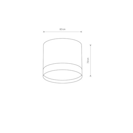 Spot SILBA Nowodvorski 10476 biały
