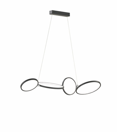 Lampa wisząca Trio 322610432 czarny