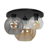 Milagro Lampa sufitowa SOFIA MIX 3xE27 MLP6589 CZARNY