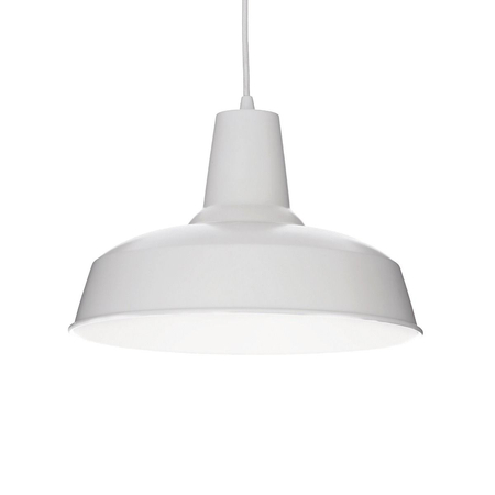 Lampa wisząca Ideal Lux 102047 Moby SP1 Bianco