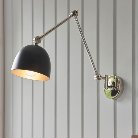 Kinkiet Endon Lighting Lehal 93431 nikiel