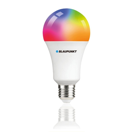 Blaupunkt Żarówka LED E27 9W Smart WIFI 3000K-6500K Multicolor