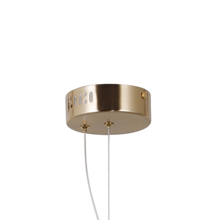 Lampa wisząca Italux Nola PND-34366-HBR-AMB złoty