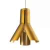 Złota Lampa wisząca Origami Design No.1