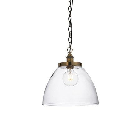 Lampa wisząca Endon Lighting Hansen Grand 102926 mosiądz