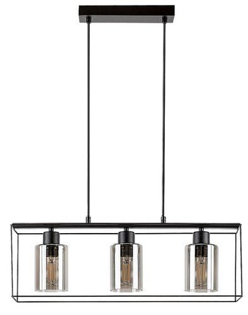 Lampa wisząca Rabalux Chadwick 72033 czarny