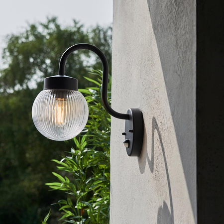 Kinkiet zewnętrzny Endon Lighting Eldon 103829 czarny