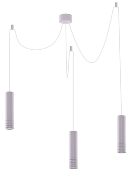 Lampa wisząca LOCUS L PENDANT 3 WHITE Azzardo AZ3403 biały