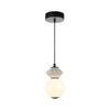 Lampa wisząca Italux Balos PND-94921-1A-BK Czarny mat
