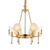 Żyrandol Lumina Deco LDP-8010-6-GD Montego W6