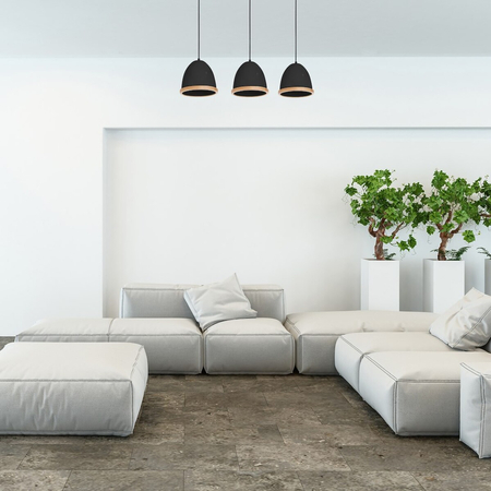 Milagro Lampa wisząca STUDIO BLACK 3xE27 MLP8853 CZARNY