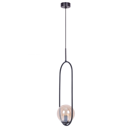 Lampa wisząca VENTA Kaja K-5120 bursztynowy