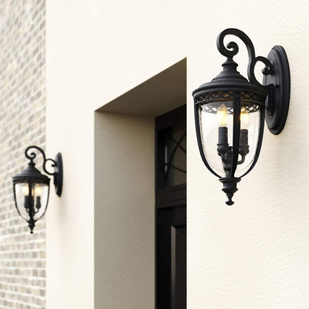 Lampa zewnętrzna Elstead Lighting English Bridle czarny FE-EB2-L-BLK