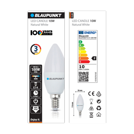Blaupunkt Żarówka LED E14 10W barwa naturalna