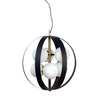 Lampa wisząca Zuma Line 1138 czarny/złoty