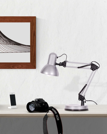 Lampa biurkowa COSMO Kaja K-MT-COSMO SREBRNY 