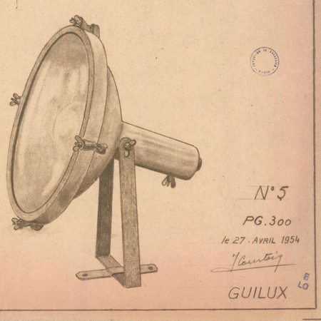 Lampa podłogowa Nemo PRJEWS2A Projecteur 365 Biała