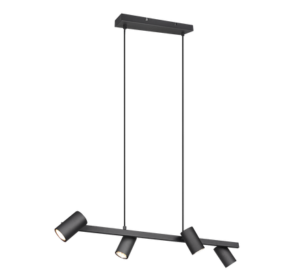 Lampa wisząca Trio 302400432 czarny