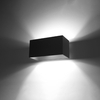 Sollux Lighting Kinkiet QUAD MAXI czarny SL.0527