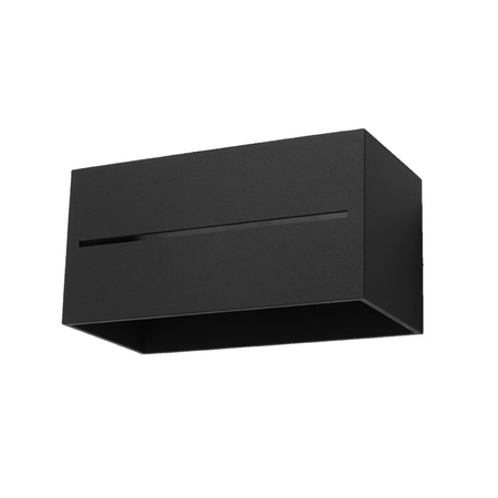 Sollux Lighting Kinkiet LOBO MAXI czarny SL.0530