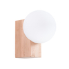 Sollux Lighting Kinkiet BULBO naturalne drewno SL.1682