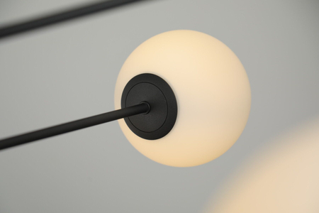 Lampa wisząca OVIEDO 8 BK/BK Azzardo AZ4422 czarny