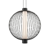 Milagro Lampa wisząca KYOTO 32W LED śr. 43cm ML0526 CZARNY