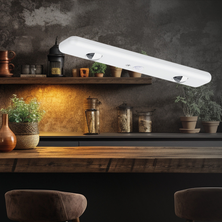 Eko-Light Lampka Podszafkowa Tony 3CCT 23cm EKB1393 BIAŁY