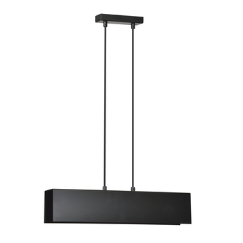 Lampa wisząca GENTOR 2 BLACK Emibig 672/2 czarny