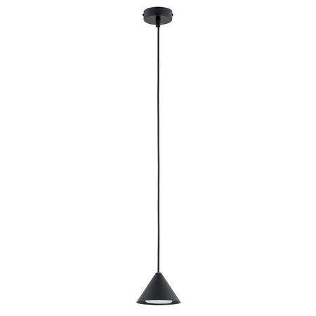 Lampa wisząca ELIT 1 Emibig 1330/1 czarny/złoty