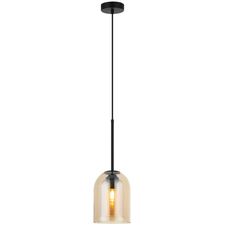 Light Prestige Lampa wisząca Elaris bursztynowa 1xE27 LP-8103/1P AM