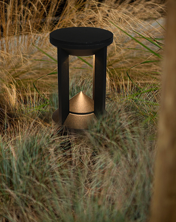 Lampa zewnętrzna Italux Nomad OFL-52052-S-BK Czarny piaskowany